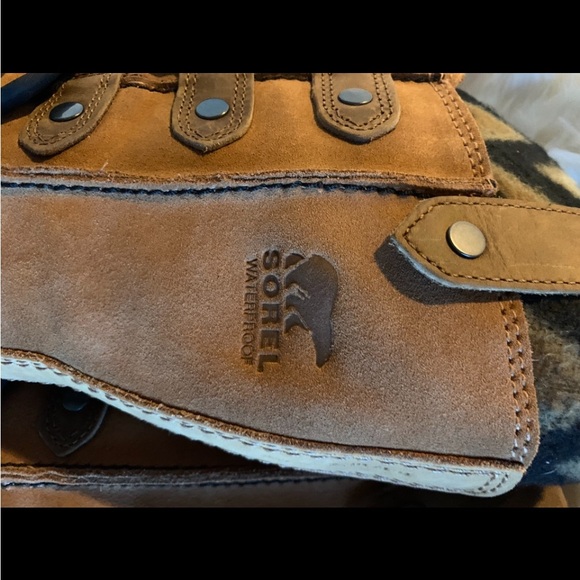 Sorel Womens Joan Of Attic Chevron Knit II Waterproof Boots Womens Size 7 New W - Picture 9 of 10